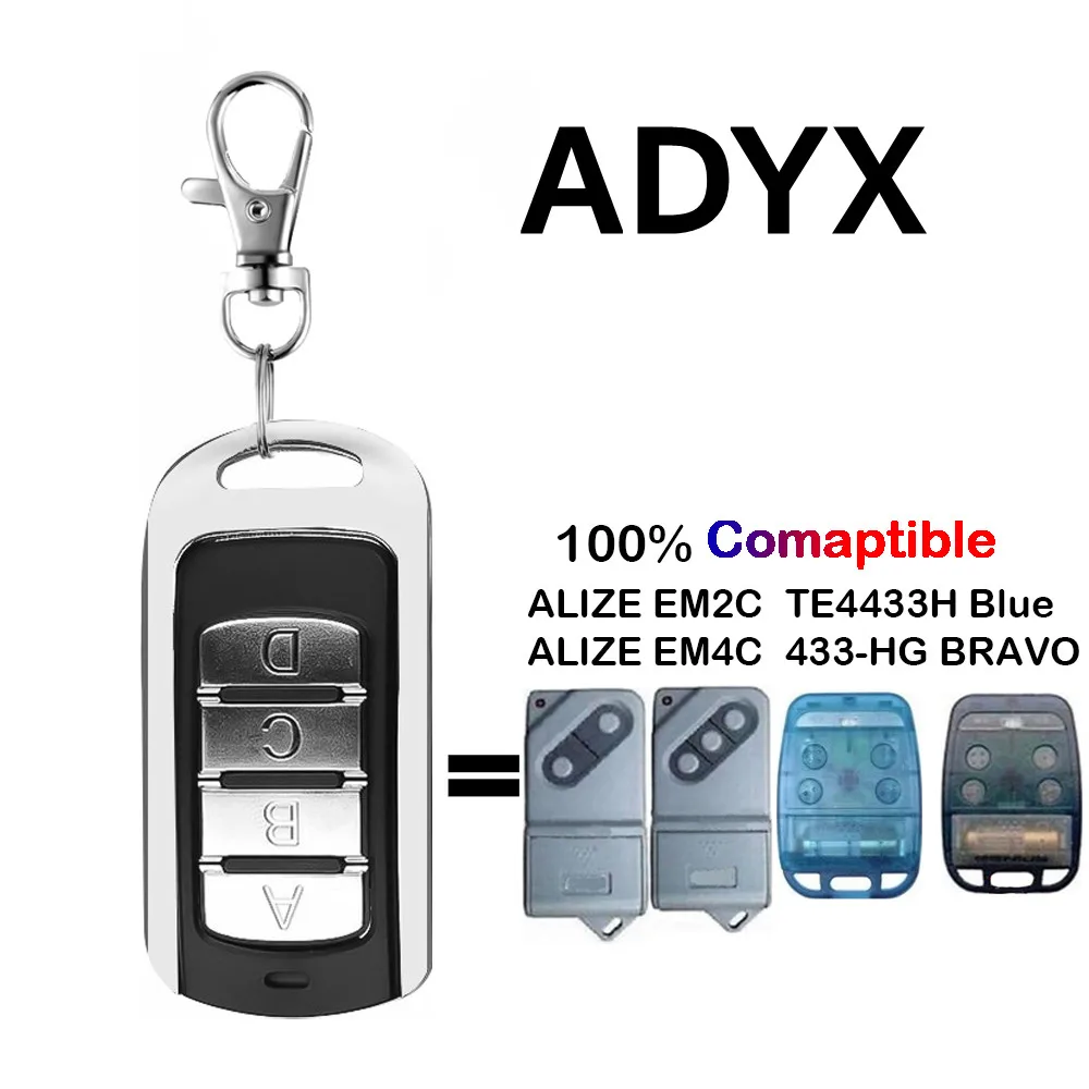 

Remote Control Clone ADYX TE4433H BLUE,ADYX 433-HG BRAVO 433.92mhz Gate Garage Door ADYX Remote Control 433MHz