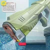 43cm Full Electric Automatic Water Storage Gun Toys Portable Children Summer Beach Outdoor Fight Fantasy Toys for Boys Kids Game 5