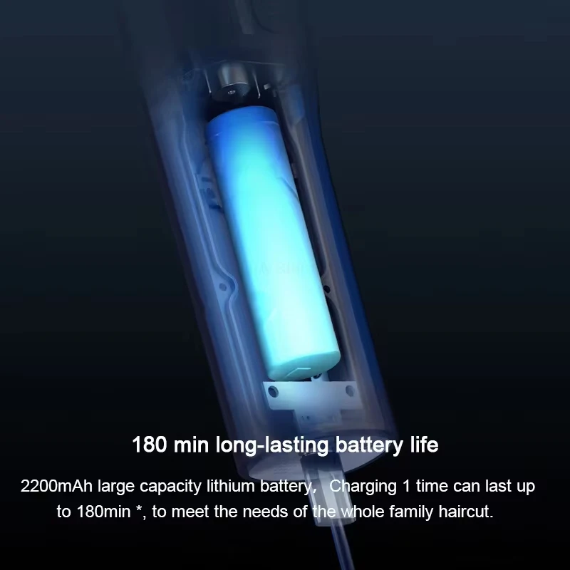 Hair Clipper XIAOMI Mijia Men Sideburns Electric Shaver Wireless Hair Cutting Trimmer Barber Cutter