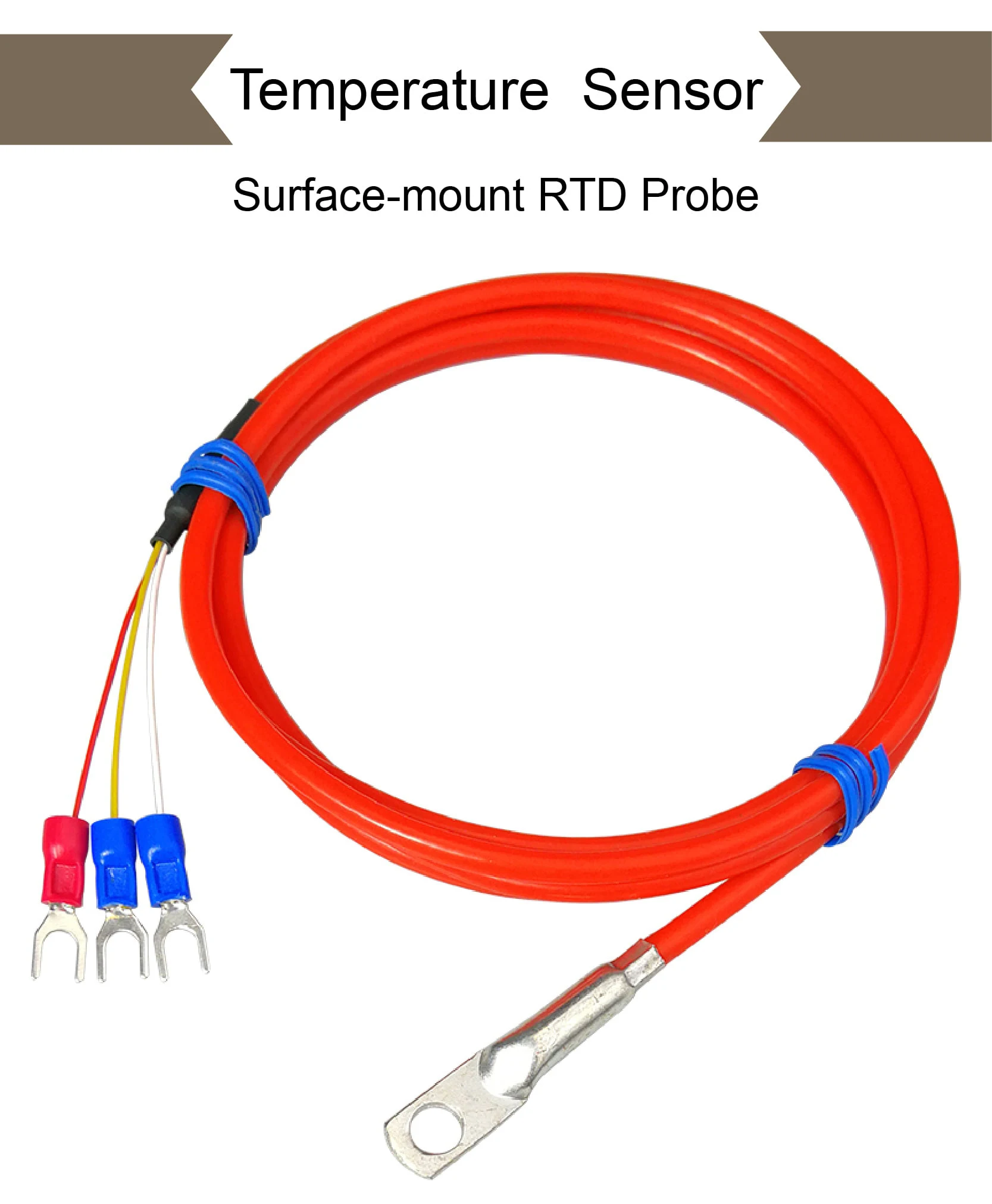 6MM Aperture PT100 Temperature Sensor Probee -50-200℃/420℃ 0-10M High Temperatur