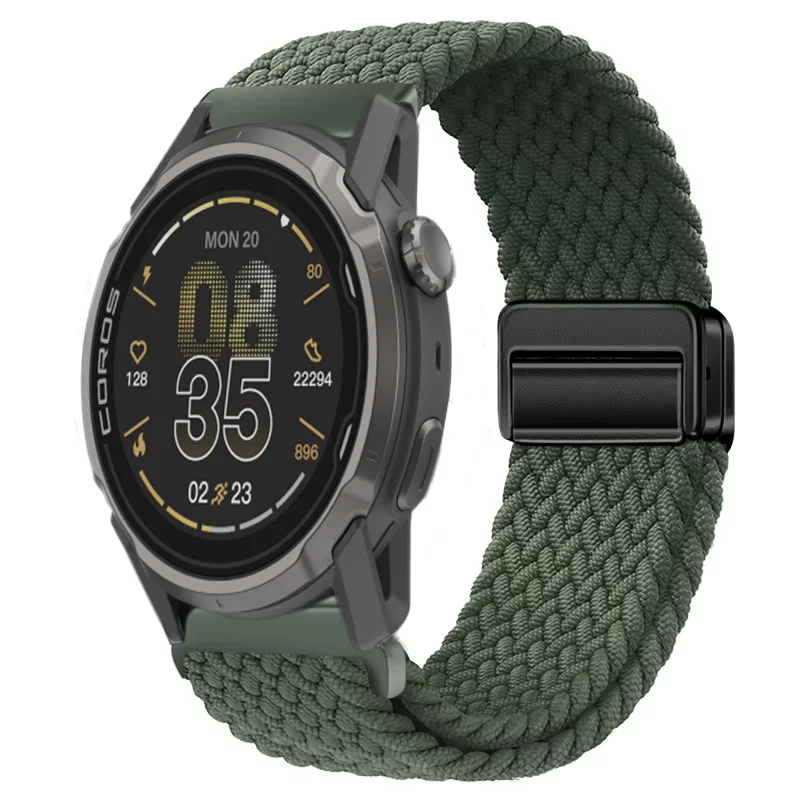 Versatile Nylon Watch Strap with Magnetic Closure (20mm & 22mm)