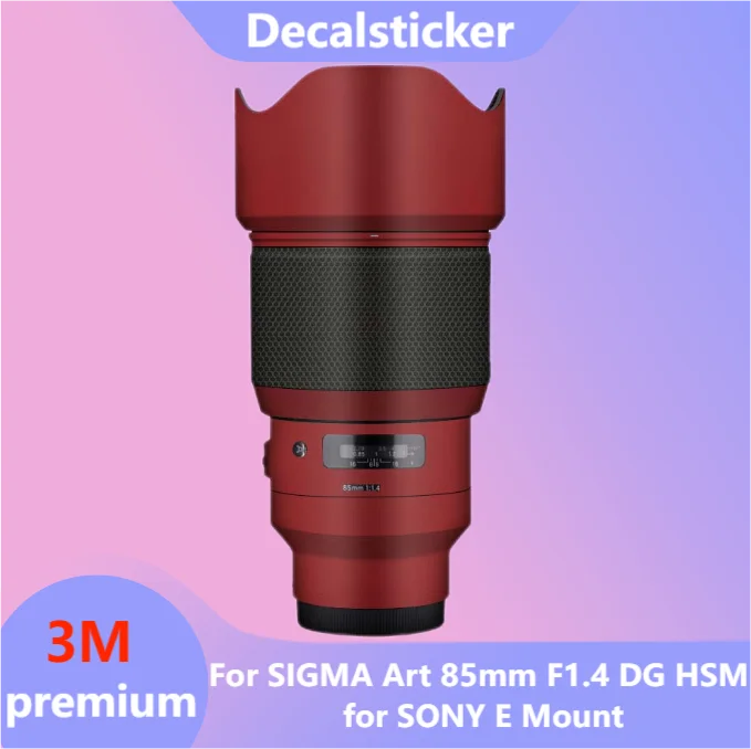 

Для SIGMA Art 85 мм F1.4 DG HSM для SONY E Mount наклейка на рассеиватель Защитная пленка для защиты от царапин защитное покрытие 85 1,4 F/1,4