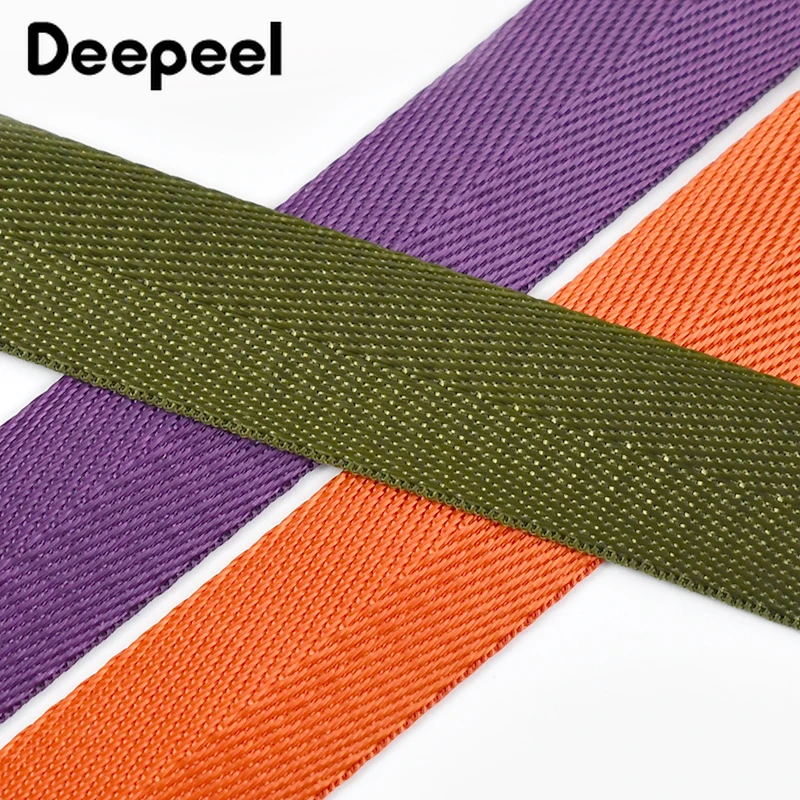 10-Meter Nylon Webbing Strap for Decorative Sewing and Crafting
