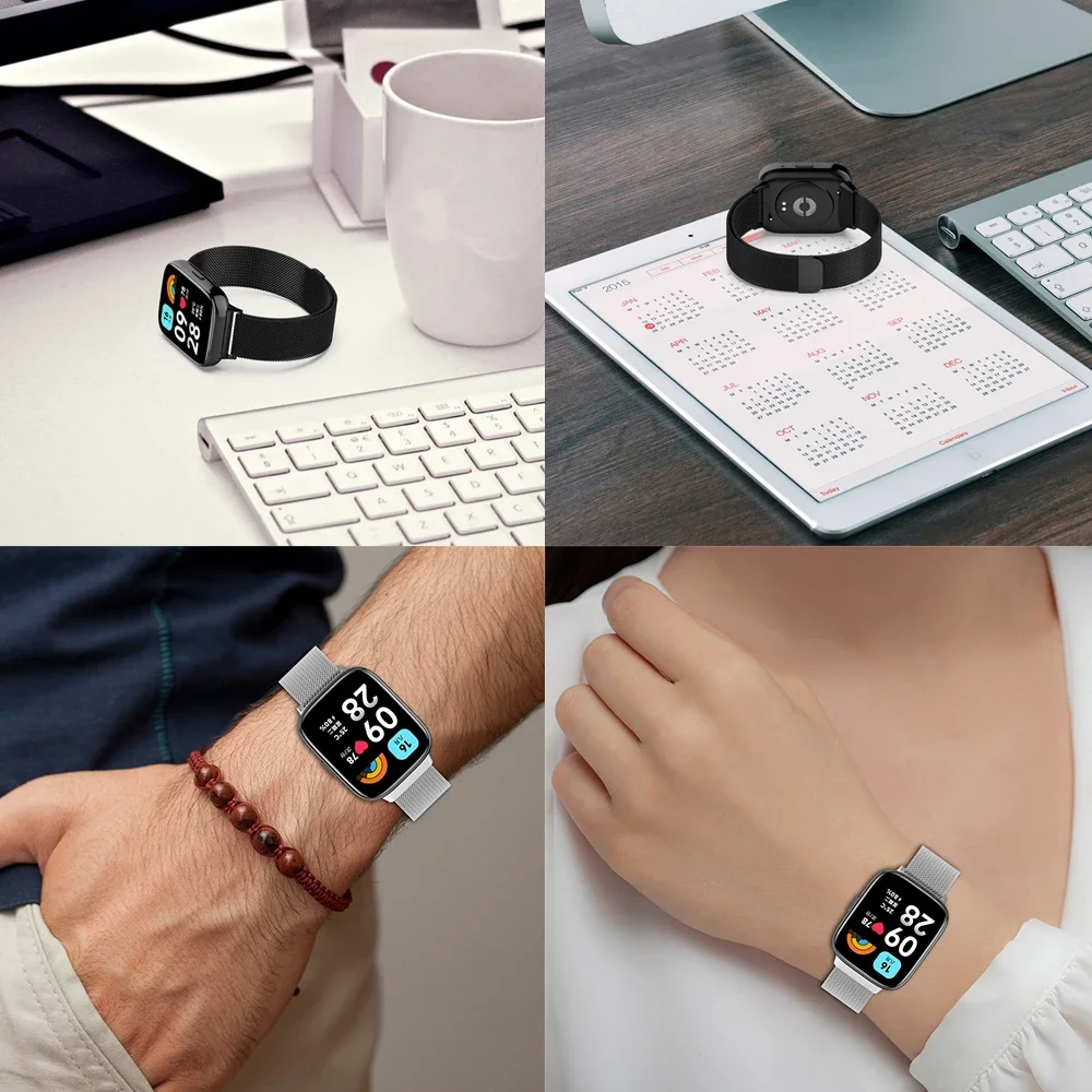 Magnetic Loop Stainless Steel Fashion Strap