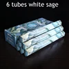 6 tubes white sage