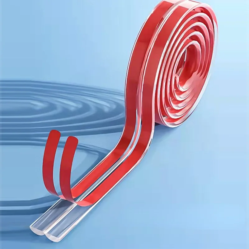 Transparent PVC Baby Protection Strip Double-Sided Tape Anti-Bumb Kids Safety Table Edge Furniture Guard Corner Protectors