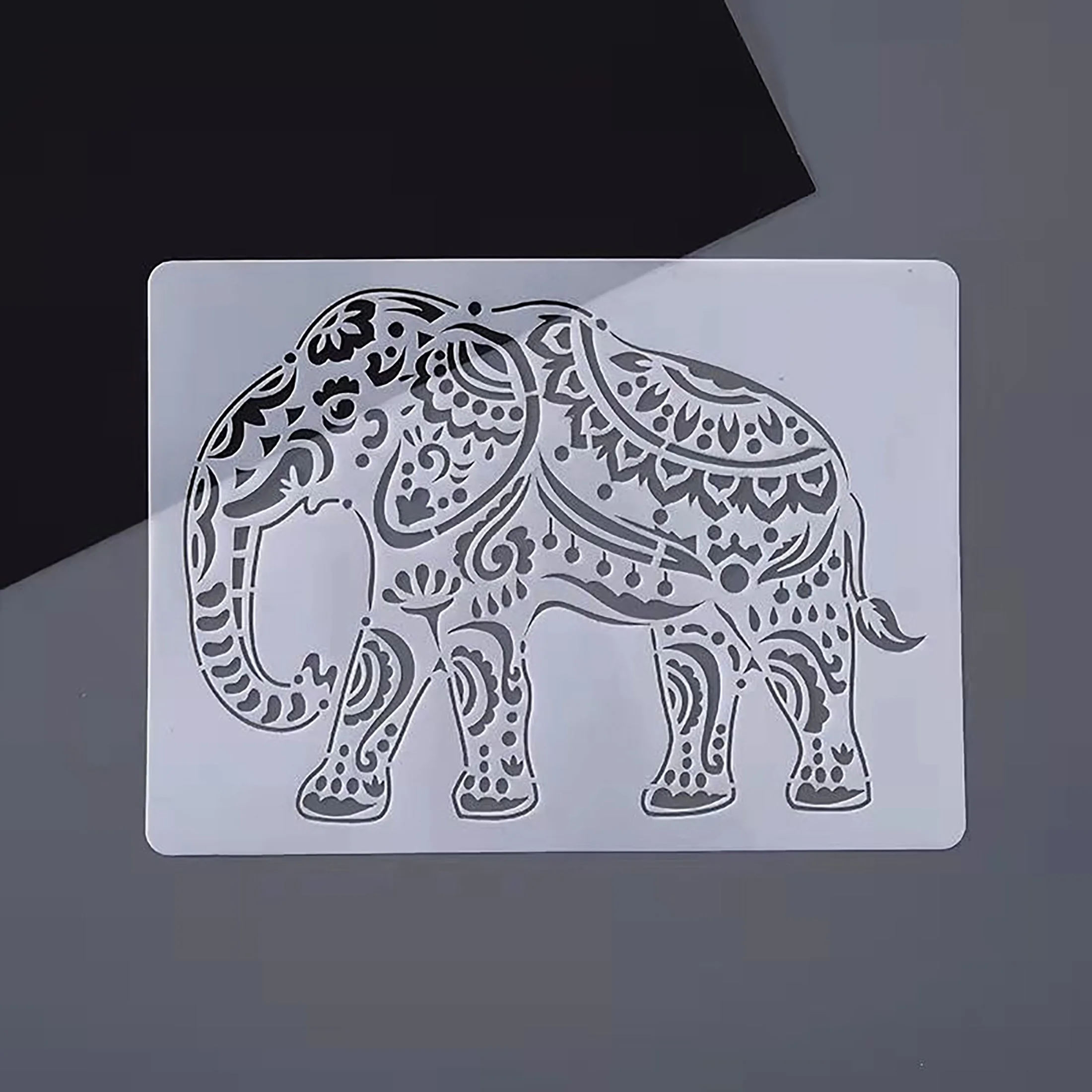 11*8in Hollow Painting Template Creative Animal Airbrush Printing Plate Scratch Painting Template 5pcs painting template