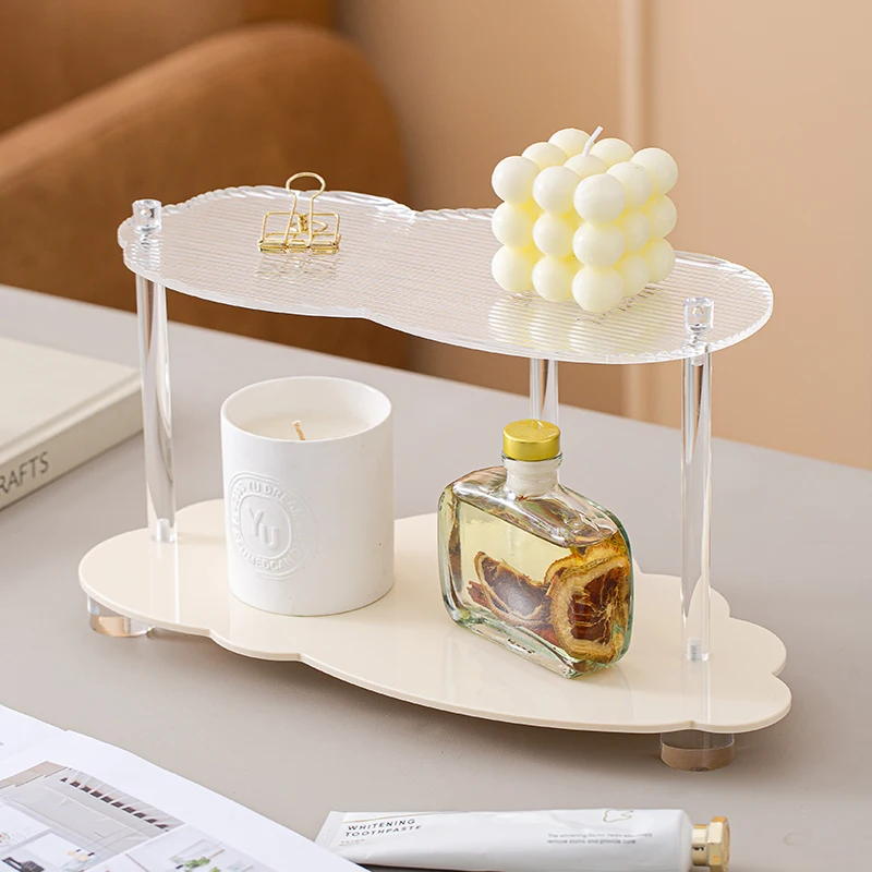 

Cloud Storage Rack Desktop Aromatherapy Cup Cosmetics Display Rack
