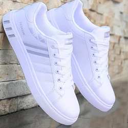 Men's Stylish Low - Top Skateboarding Sneakers - Breathable Upper & Durable Sole - 45 (Baihui)