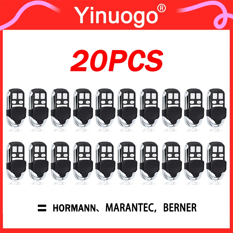 20 Pz Hormann Marantec Berner 868Mhz Telecomando Porta Garage Hsm2 Hsm4 Hse2 Marantec D382 D384 D302 D304 Berner Bhs140 Bhs110