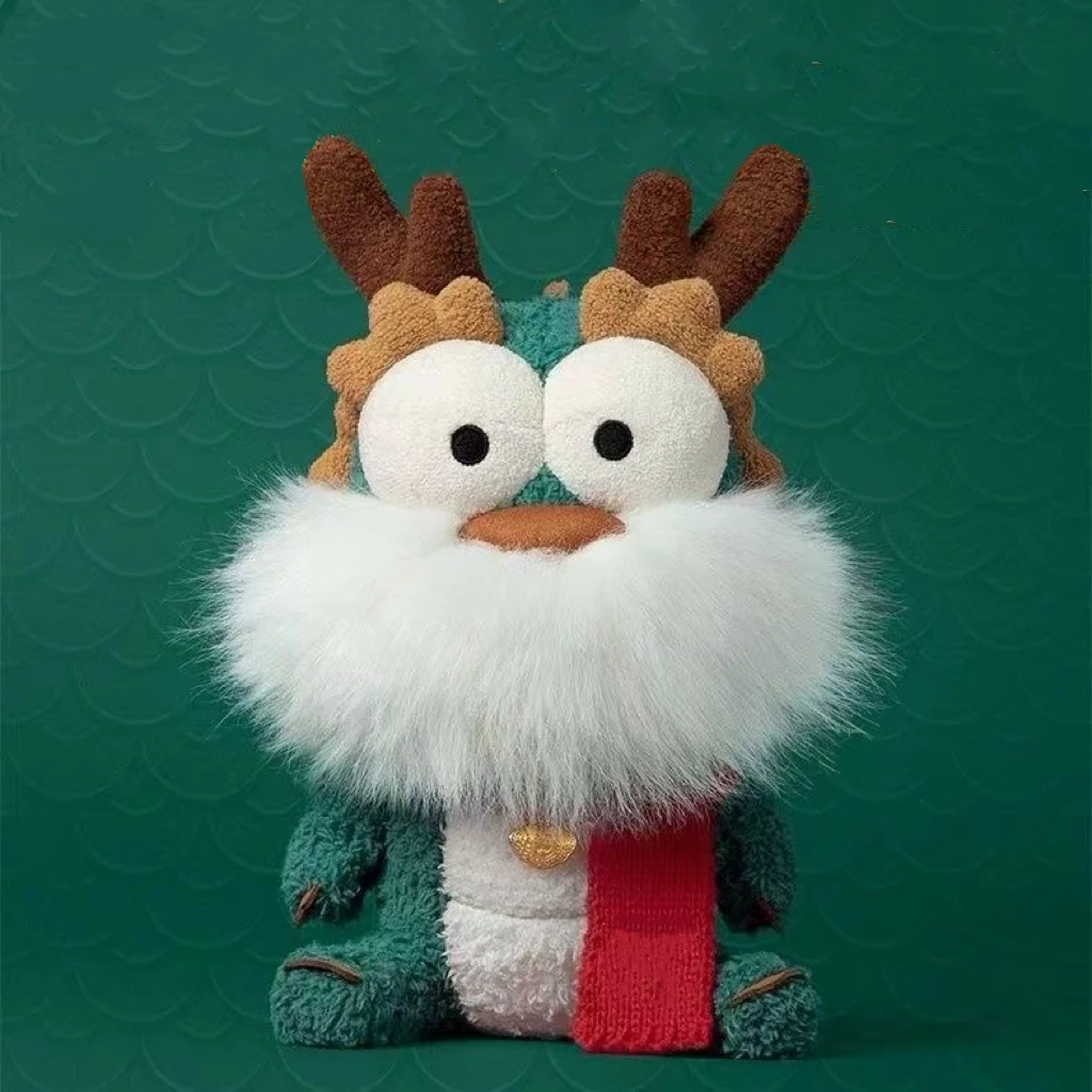 

Плюшевые игрушки Dragon Year для ведущих кукол, успокаивающих кукол, кукол и подарков