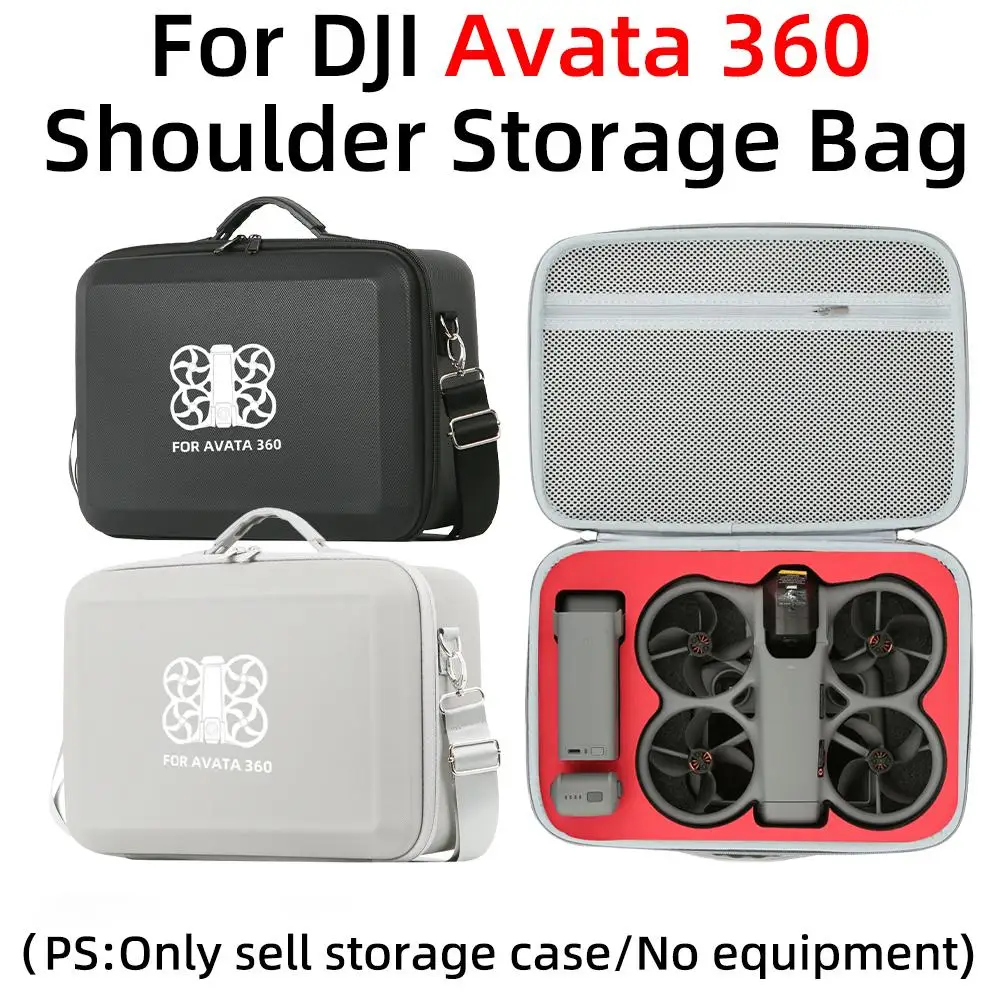 DJI Avata 360 Motion Fly More Combo용 대용량 휴대용 숄더백, 충격 방지 보관 케이스 드론 액세서리