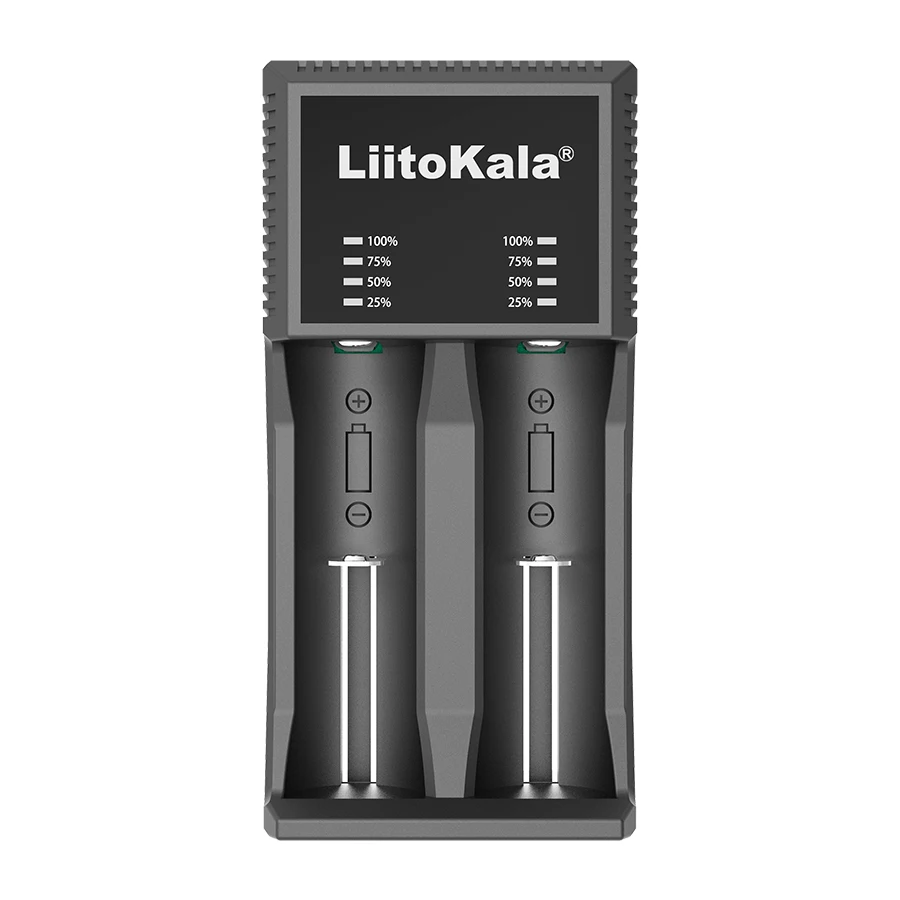 LiitoKala Lii-PL2 범용 배터리 충전기, PCB로 21700 충전 가능, 21700 26650 18650 AA AAA 배터리용