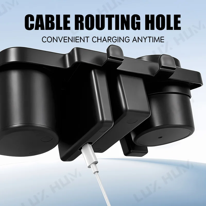Organizer 3-in-1 per Portiera Auto con Posacenere, Scatola Portaoggetti da Appendere al Finestrino, Slot per Telefono, Portabicchieri, Gancio Portachiavi, Universale per Camion/Auto - immagine 5