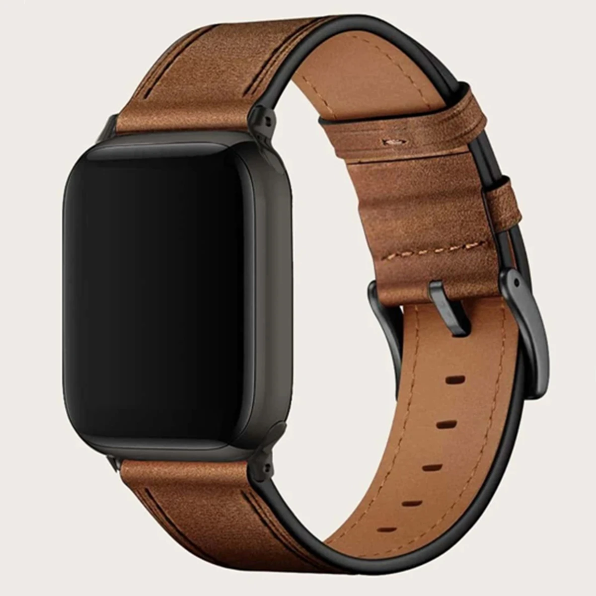 Braccialetto In Pelle Genunie Per Cinturino Apple Watch Ultra 8 7 6 5 4 3 2 Se Correa Apple Watch Strap 49 45 41 44 40 42 38Mm Per Iwatch