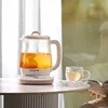 Joyoung Electric Kettle 1.5L Multifunction Health Pot Food Grade Glass Material Water Boiler Anti-dry Protection 24H Reservation 5
