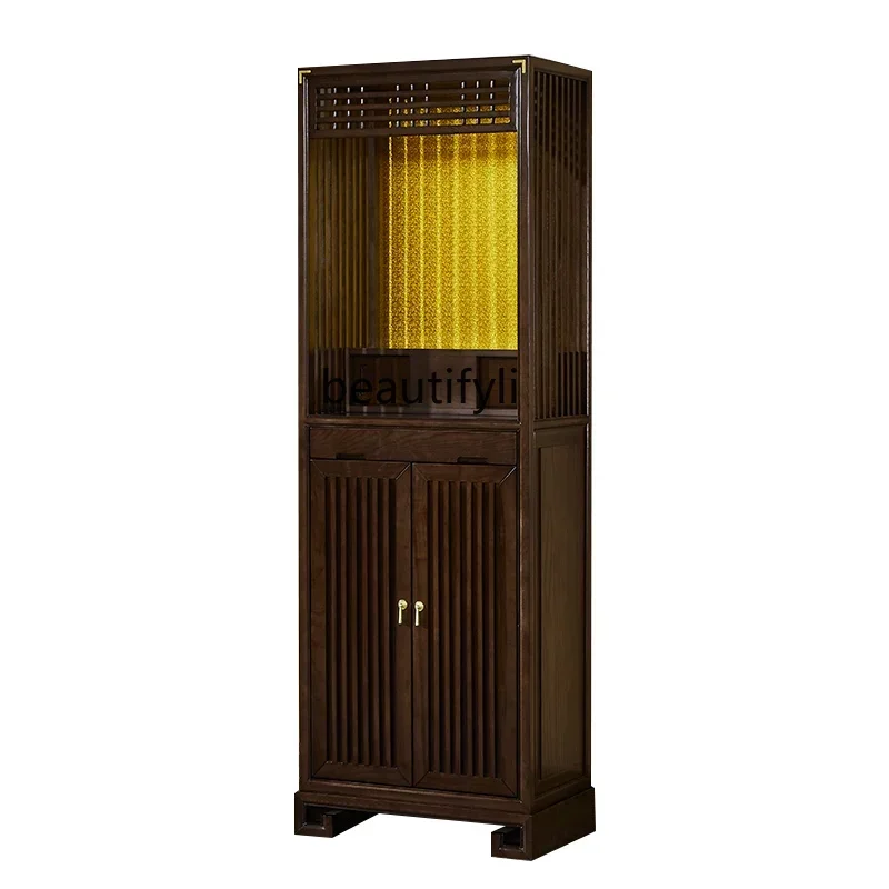 

About Solid Wood Buddha Shrine God of Wealth Worship Table God Cabinet Home Buddha Shrine Altar Ancestors
