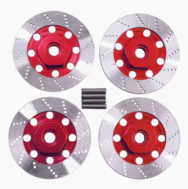 Lot De 4 Disques De Frein RC Universels En Alliage D'aluminium Pour