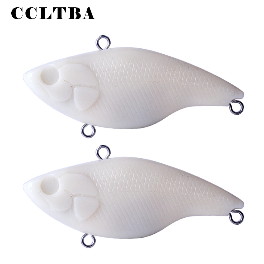 

CCLTBA 10PCS/LOT Blanks VIB Wobblers 7cm 16.2g Sinking Vibration Unpainted Baits Fishing Lures Artificial Lure Tackle