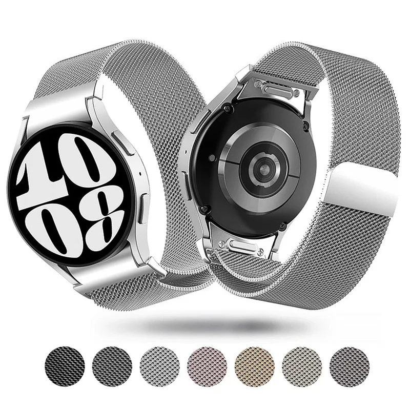 Milanese Loop Bracelet with No Gaps for Smartwatches – Elegant 20mm Band