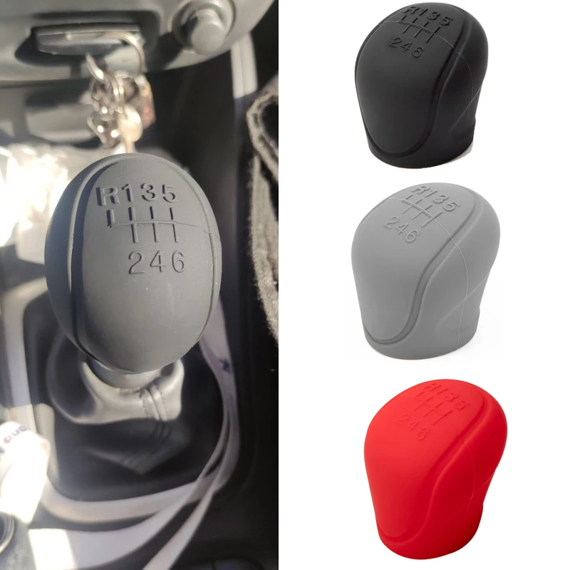 Silicone Non-Slip Gear Shift Knob Cover - Protective Car Interior Accessory
