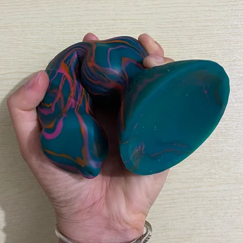 Realistic Animal Penis Dog Dildo Silicone Anal Plug Female Masturbator Flexible Stimulate G-spot Clitoris Sex Toys For Lesbian 3