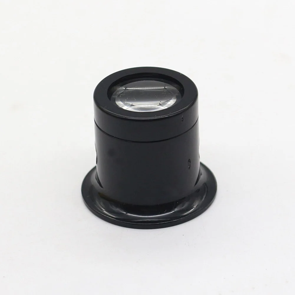 Loupe Monoculaire Portable 10x 20x 30x - Lentille Verre 36 Mm, Pour Bijouterie, Réparation Montres, Pièces De Monnaie, Timbres - 9