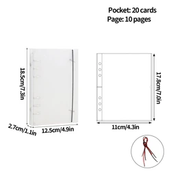 Kpop Photocard Binder Album - Heart Design Stationery & Birthday Gift (B1 - Photo Album)