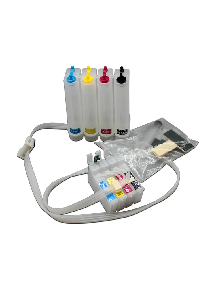 T0711 -T0714 0711 자동 리셋 ARC 칩 잉크 CISS CIS 대용량 잉크 시스템 (엡손 SX215 SX218 SX400 SX405 SX410 SX415 SX510W SX515W 용)