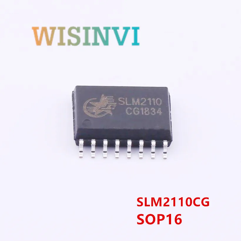 Alto e Baixo Lado Motorista Ull Ponte Meia Ponte Driver Soic16 wb 10 Peças Slm2110cg Slm2110c Slm2110 Sop16 600v