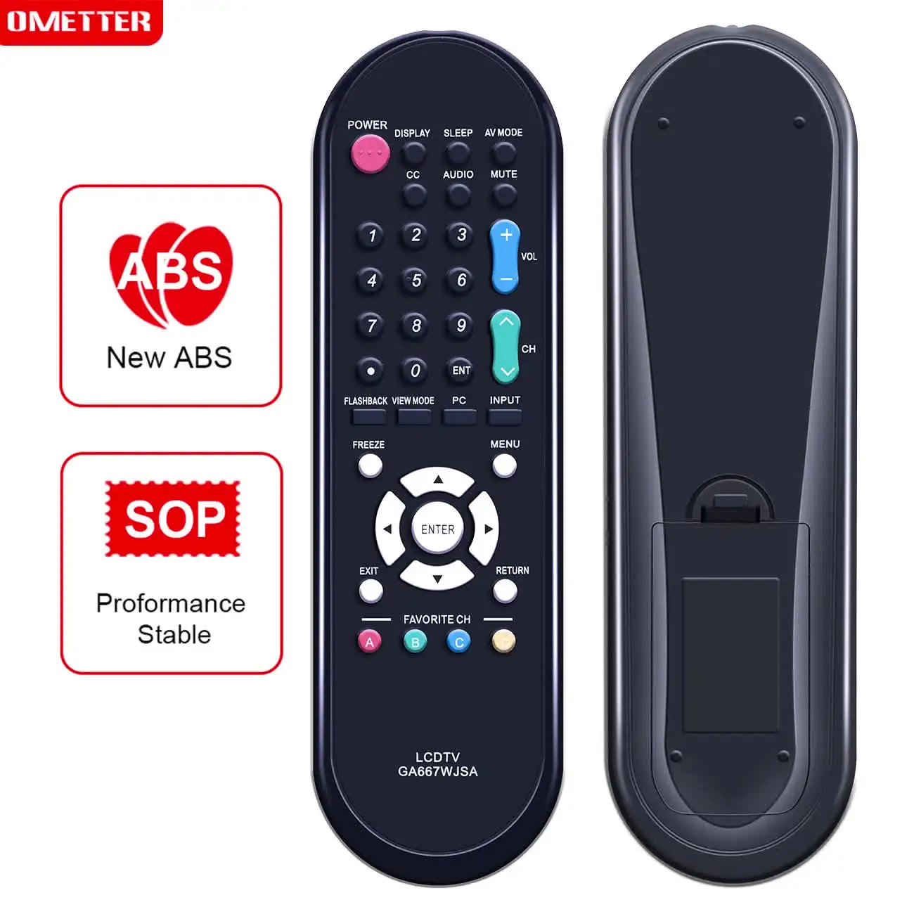 Télécommande Universelle Neuf Pour Téléviseurs Sharp LC-19S7E (GJ210) - Modèles BK/WH