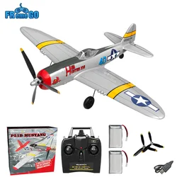 P47 Thunderbolt RC Plane 2.4G 4Ch RC Fighter 400mm Wingspan P47 RTF Aircraft One-key Aerobatic RC Warbird Airplane Toys Gifts