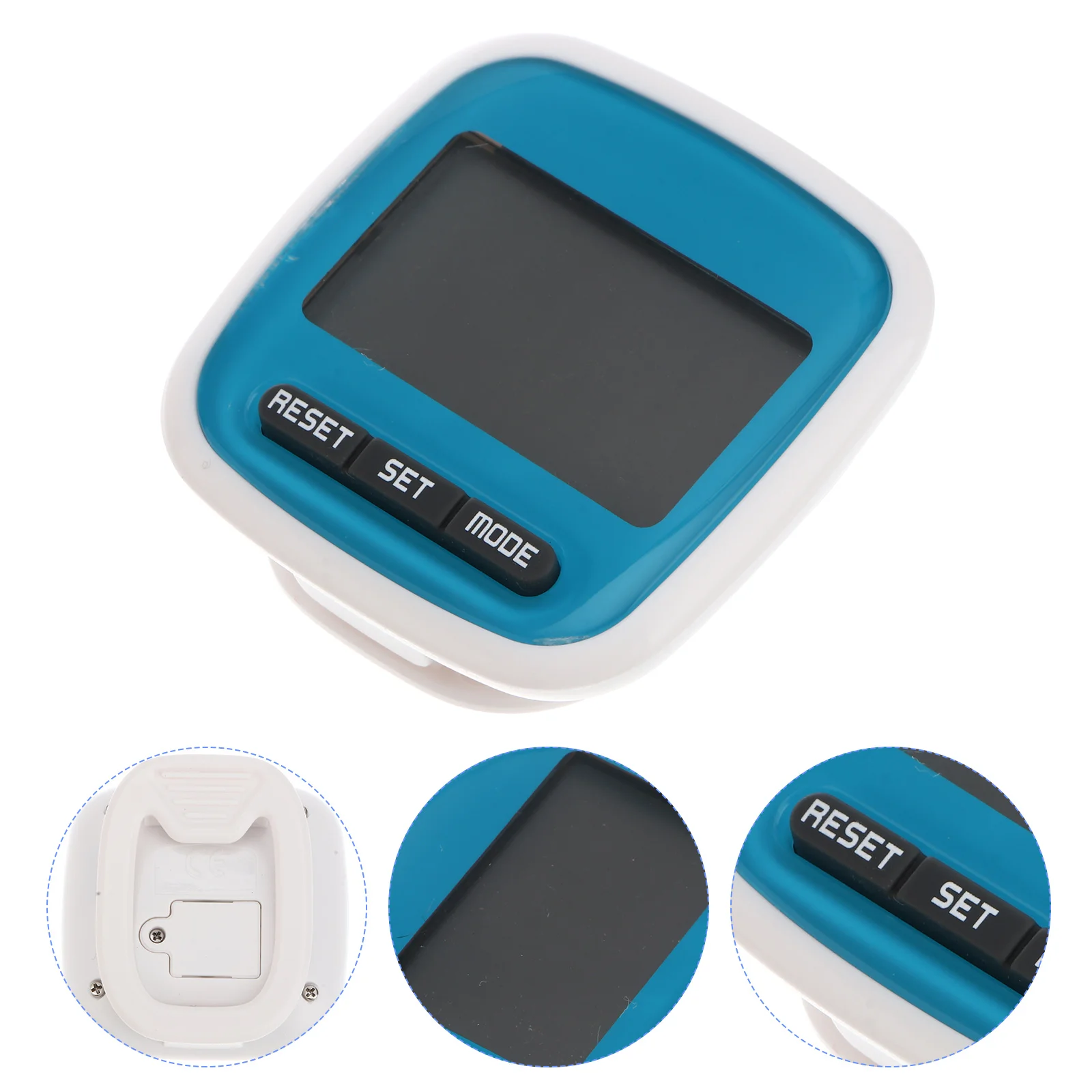 

Multi-function LED Display Pocket Pedometer Step Counter (Blue)
