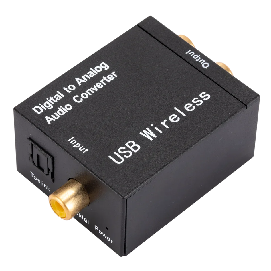 Enhanced Bluetooth USB DAC Amplifier with Optical and Coaxial Inputs