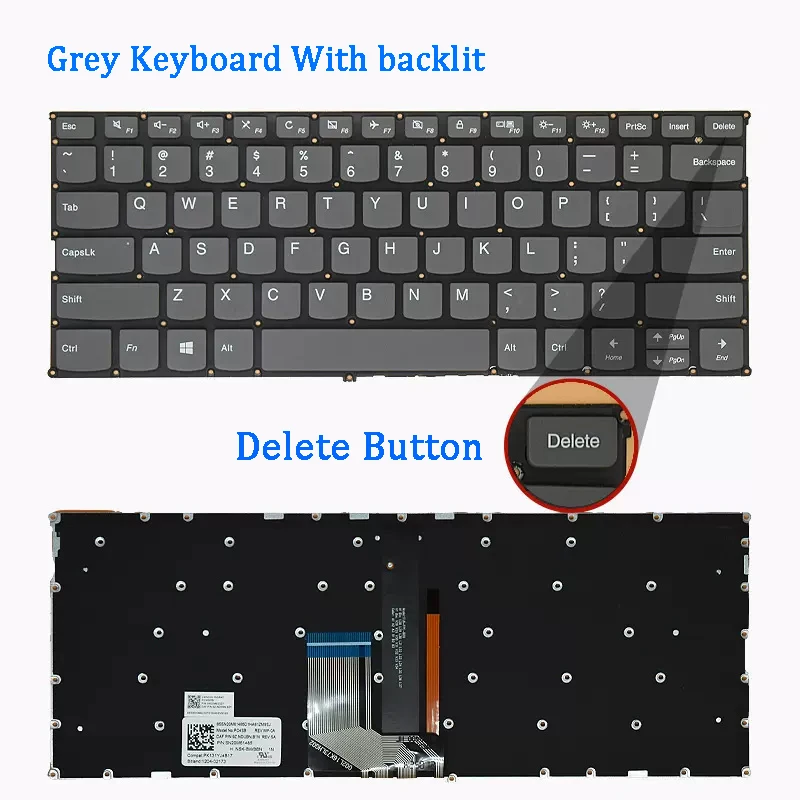 New Laptop Keyboard For LENOVO YOGA 720-12 720-12IKB YOGA 720-13IKB 720-13