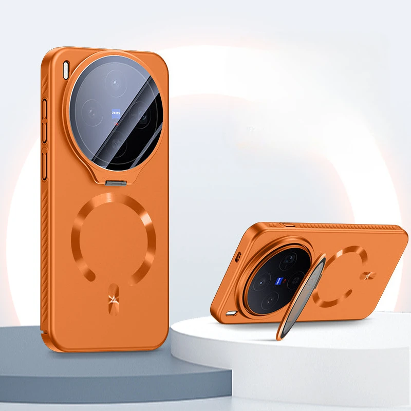 Magnetic Matte Foldable Anti-Scratch Camera Protective Phone Case