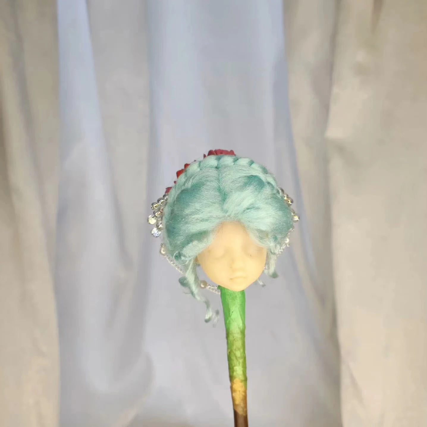 

New Doll Wig For OB11 1/6 1/3 1/4 1/8 SD BJD Doll Hair Wig Hair Princess Doll Fake Hair Wig Princess