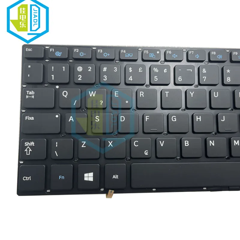 Teclado Backlight Brasileiro Teclados Latinos e Espanhóis Backlight para Samsung Np870z5e Np880z5e Np670z5e 680z5e Np780z5e Brasil Espanha - Imagem 5