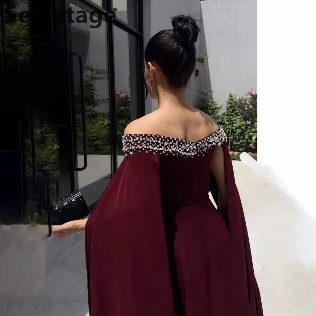 burgundy prom dresses 2025 Sheath Burgundy Sequin Prom Dress 2025 with Detachable Overskirt 16W / Blue main image 0
