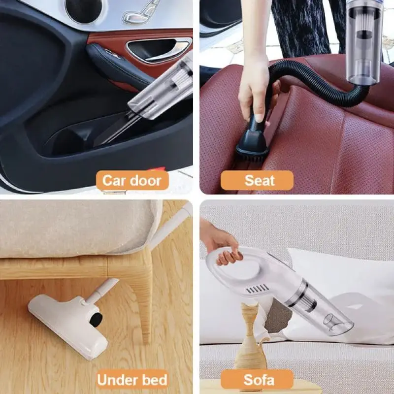Car Detailing Vacuum Rechargeable Dry Wet Auto Cordless Dust Cleaner  Household Cleaning Accessories Portable Vacuum For Bed Sofa - AliExpress