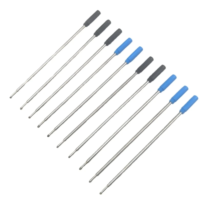 

Ballpoint Pen Refill Metal 115mm Oil-Based Pen Refills in Blue/Black Pen Refill (Pack of 10)