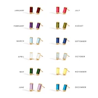 EManco – boucles d'oreilles rectangulaires en acier inoxydable, strass colorés, bijoux de fête haut de gamme, vente en gros 6