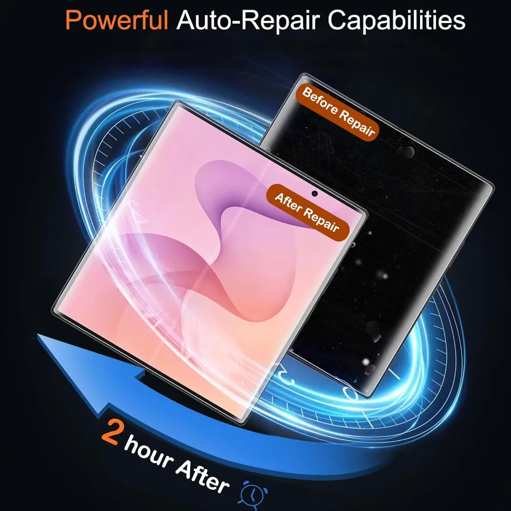 Flexible Hydrogel Film Full Cover HD Clear Screen Protectors