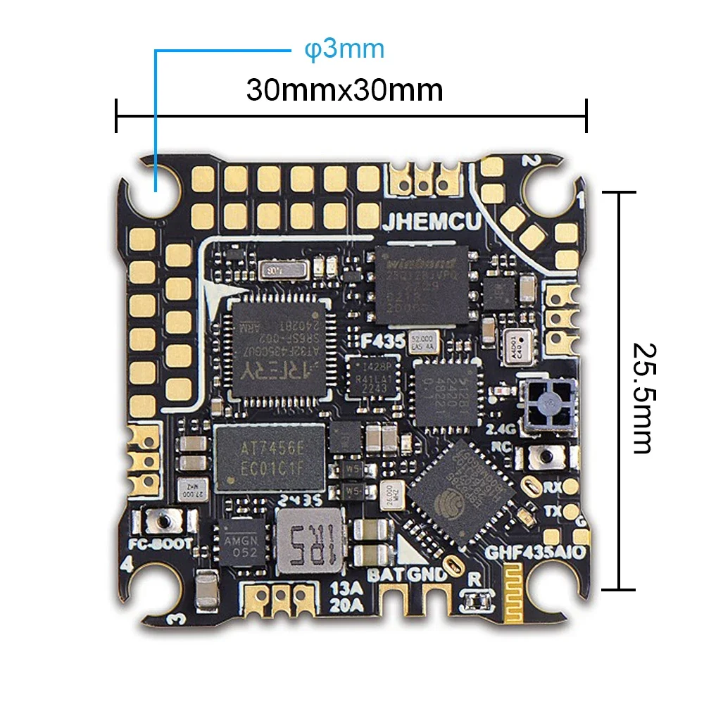 รูปสินค้า ระบบควบคุมโดรน FPV พร้อม GPS และ OSD สำหรับบินแม่นยำ