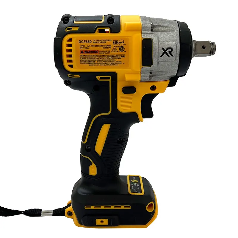 Fit Dewalt DCF880 3300RPM Brushless Impact Wrench High Torque Cordless Electric