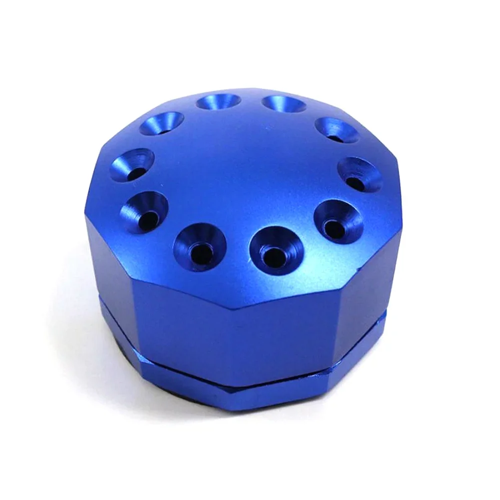 스크루드라이버 및 소형 공구용 360도 회전식 보관함, 벤치탑 작업장 정리용 미끄럼 방지 베이스 포함