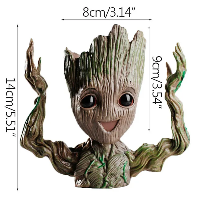 6Cm Baum Mann Groot Guardians Of The Galaxy Marvel Avengers Anime Mini  Spielzeug Action Figure Sitzen Groot kinder Spielzeug geschenke - AliExpress