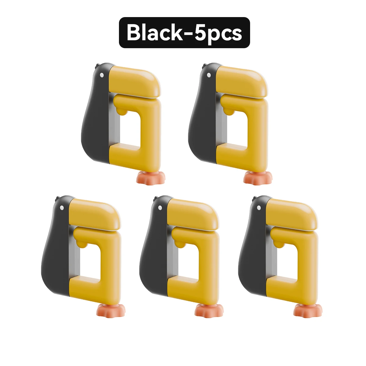Thinking Duck Portable Hanging Decor & Wallet Bag Hook - Stylish Non-Punch Wall Hanger