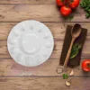 Easter Egg Tray Deviled Platter Recipes Ceramic Holder Eggs Container Dish Serving 2