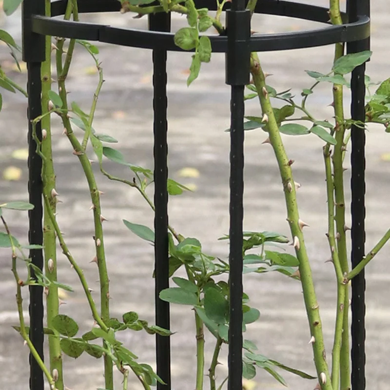 Tower Obelisk Garden Trellis Tall Plant Support Stands Potted Plant Climbing Support For Flowers Vegetable Fruits Vines
